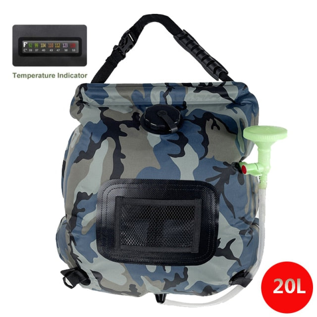 Water Bags 20L Solar Shower Bag Heating