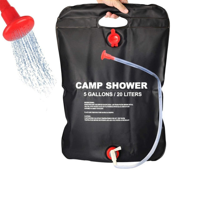 Water Bags 20L Solar Shower Bag Heating