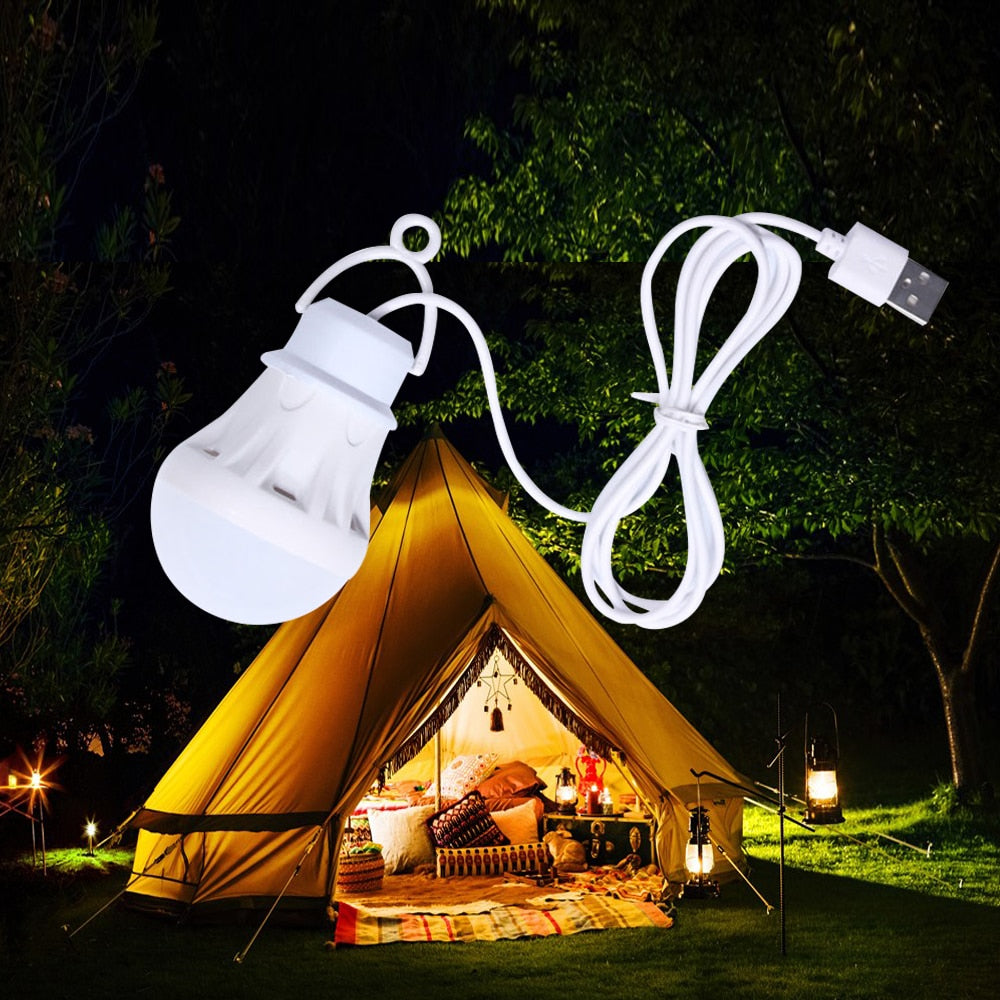 Camping Lantern Powerful LED Flashlight