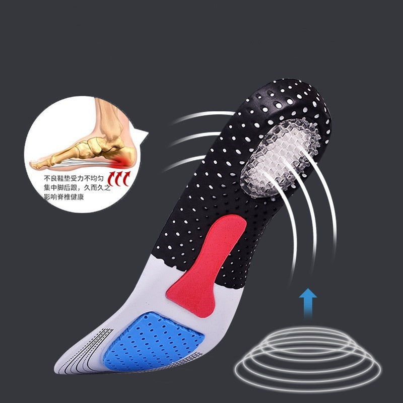 Silicone Gel Insoles Foot